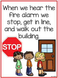 Visuals and supports to make emergency drills less stressful and scary for kids in your preschool, pre-k, and kindergarten classrooms.