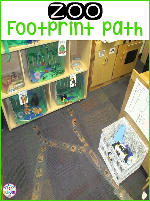 Zoo Dramatic Play! How to change the dramatic play center into a zoo and embed STEM and literacy into their play. Perfect for preschool, pre-k, and kindergarten.