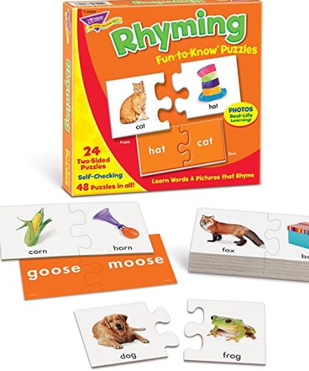 Favorite Literacy Center activities, tools, and toys for preschool, pre-k, and kindergarten age students in the classroom or at home.