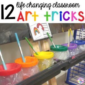 Art hacks for preschool through elementary teachers that will make you want to do more art in the classroom.
