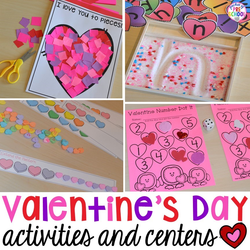 Valentines Day activties and centers!