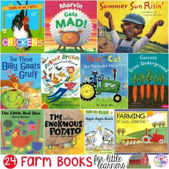 Farm Books for Little Learners - Pocket of Preschool