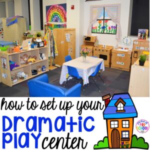 How to set up the dramatic play center in an early childhood classroom.