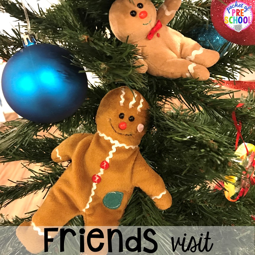 Gingerbread or Elf hack! Holiday hacks for the classroom (preschool, pre-k, kindergarten and elementary) to make the holidays less stressful in the classroom. #holidayhacks #teacherhack #preschool #prek