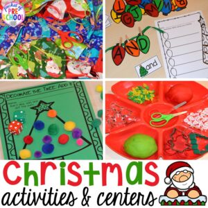 Christmas centers for the whole classroom!