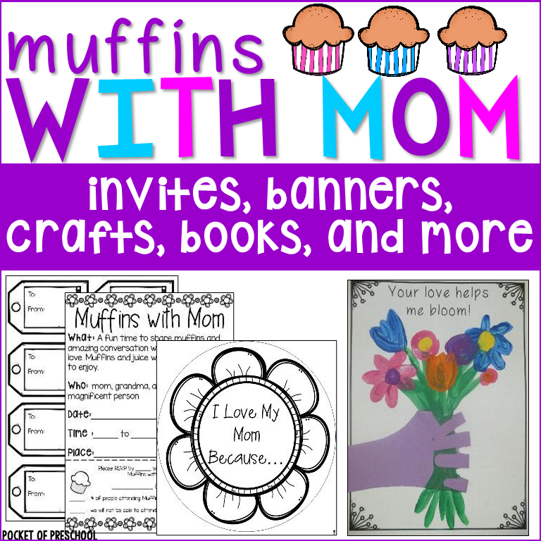 Muffins with Mom and Muffins in the Morning classroom event!