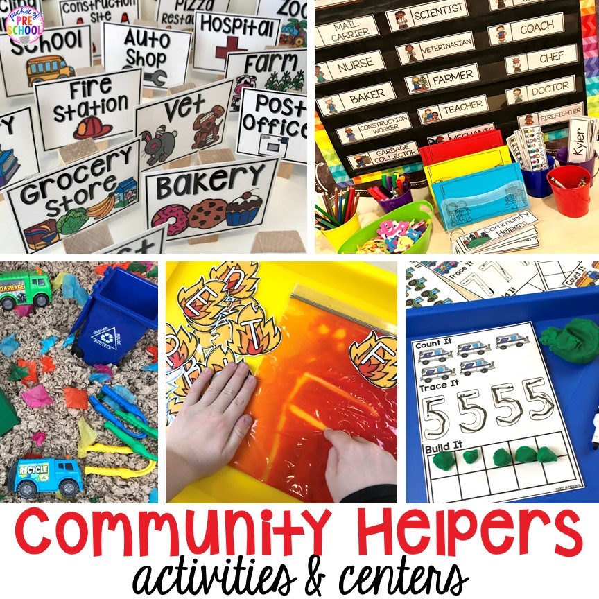 Community Helper ideas and activities