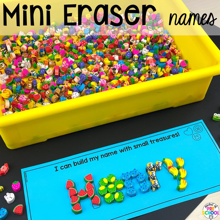 Name book for preschool, pre-k, and kindergarten students to practice their names with fun and engaging activities!